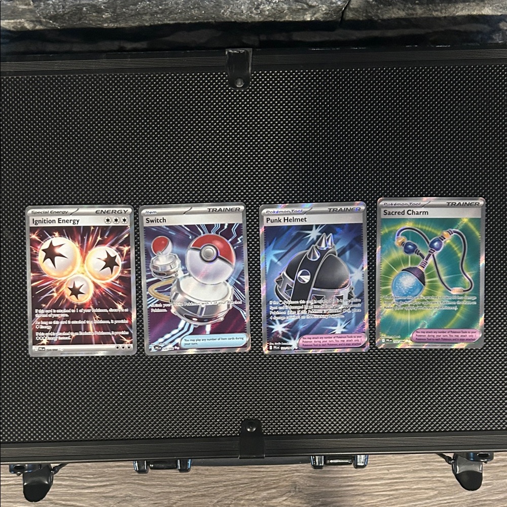 Pokemon Set of 4 Full Art Trainer Holo’s from Phantasmal Flames‎ Set M/NM